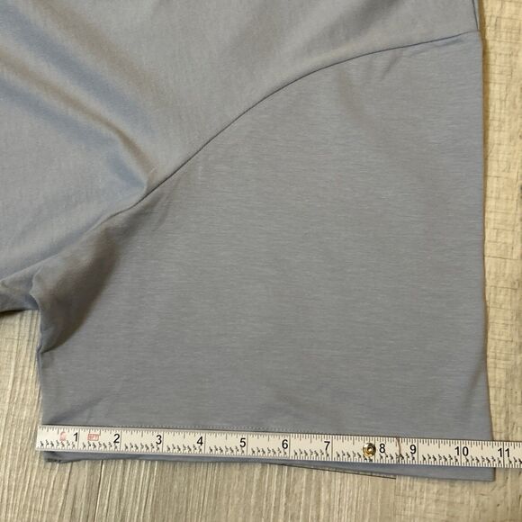 NWT All in Motion Plus Size 3X Blue Supima Cotton Short Sleeve T-Shirt Top - Picture 15 of 16